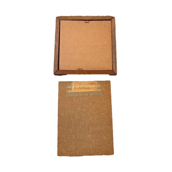 2 Vintage Mythical Unicorn Wall Art Decor By Gina FERRARO Print On Wood - Picture 6 of 7